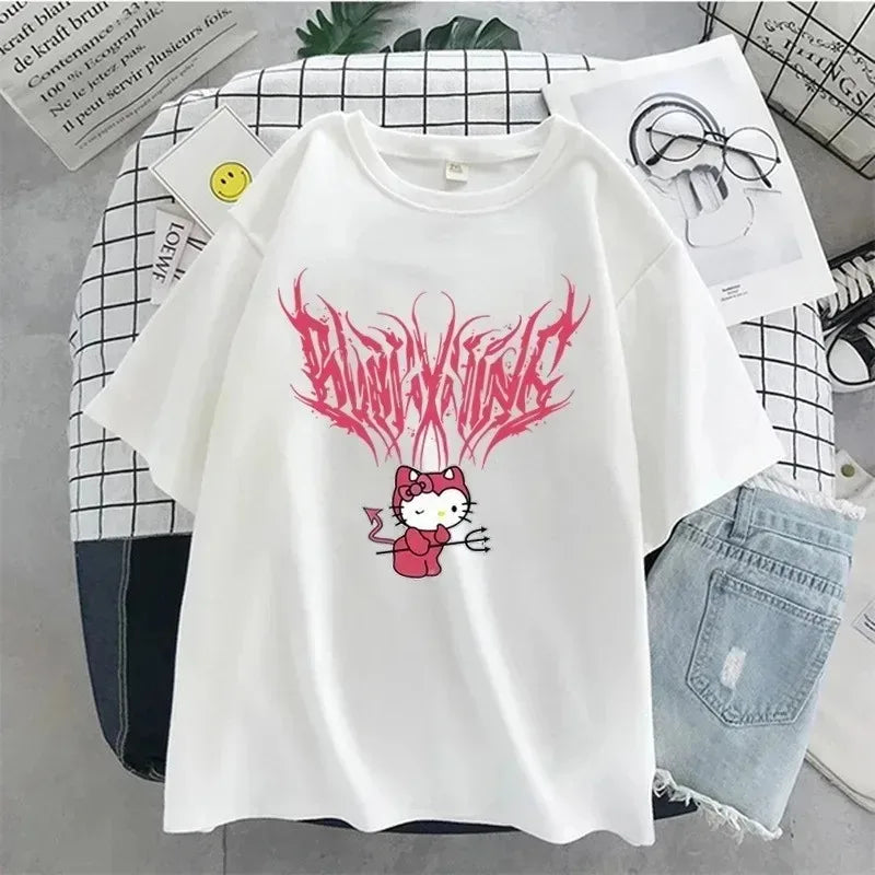 Devil Hello Kitty Cotton Tee