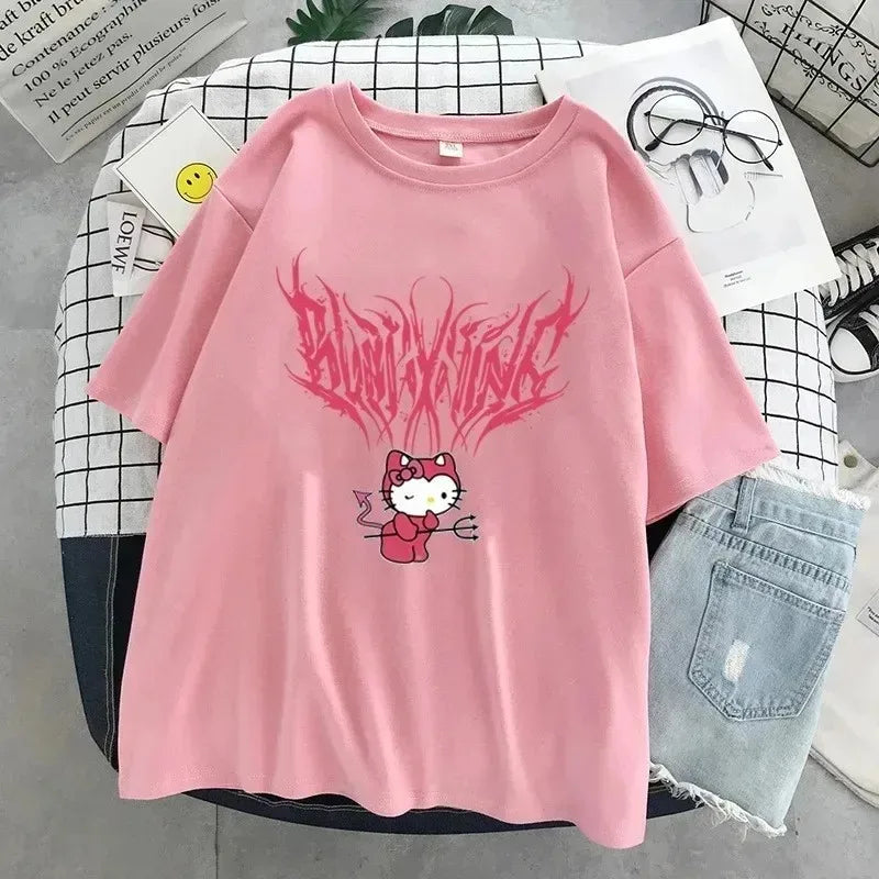 Devil Hello Kitty Cotton Tee