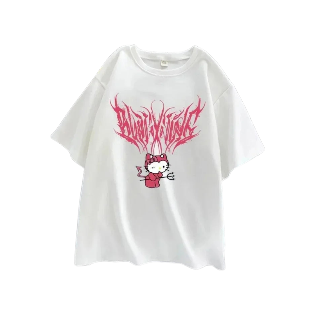 Devil Hello Kitty Cotton Tee