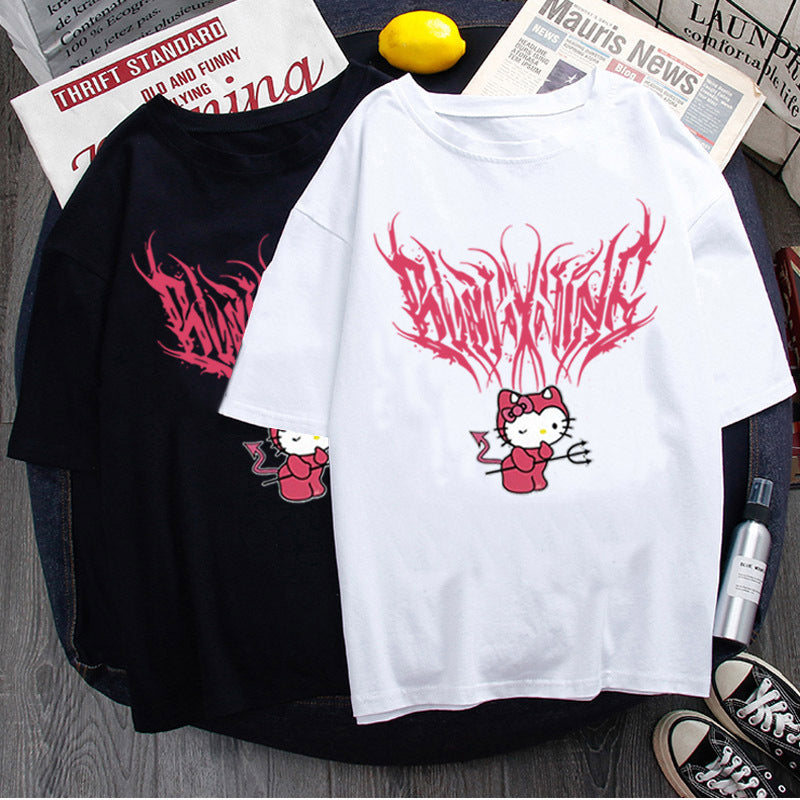 Devil Hello Kitty Cotton Tee