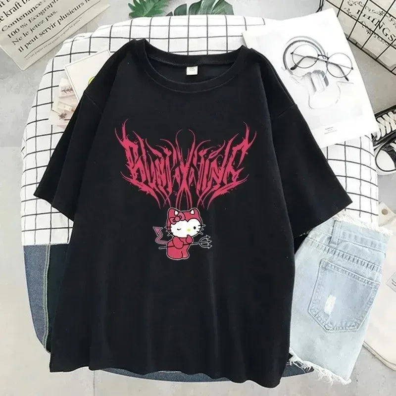 Devil Hello Kitty Cotton Tee